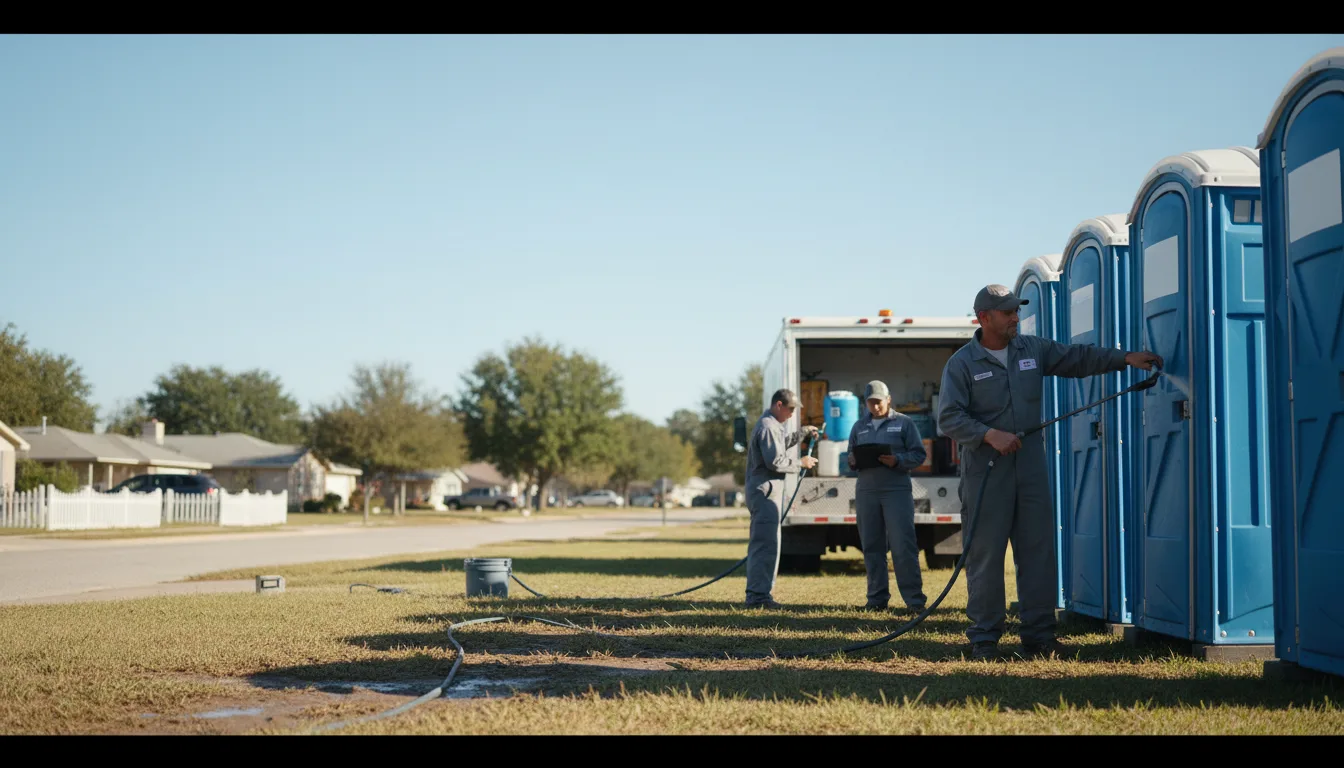 Long-Term Portable Toilet Rental in Hartsfield, GA near me